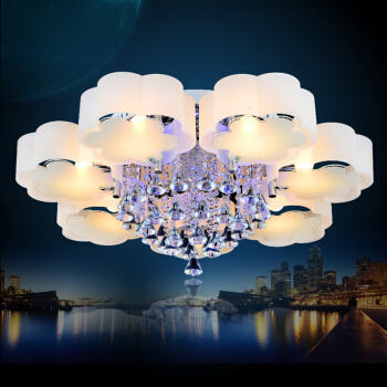 水晶艺术灯具 点亮家居的璀璨艺术